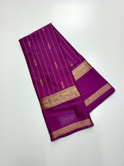 SEMI CREPE SILK SAREE