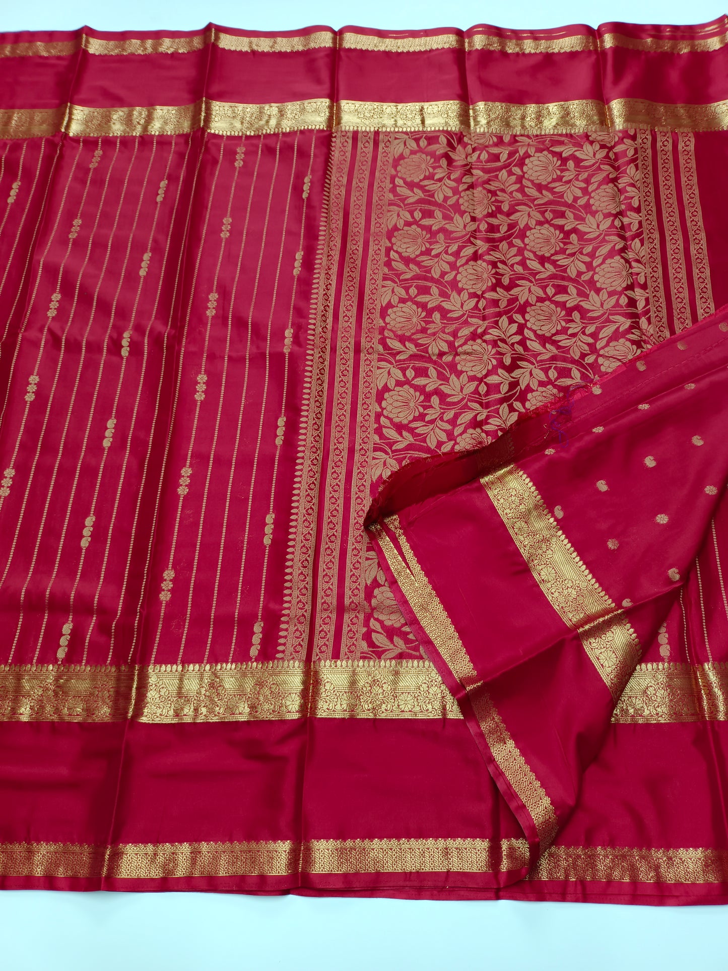SEMI CREPE SILK SAREE
