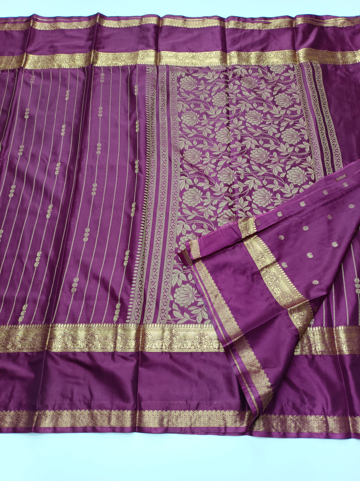 SEMI CREPE SILK SAREE