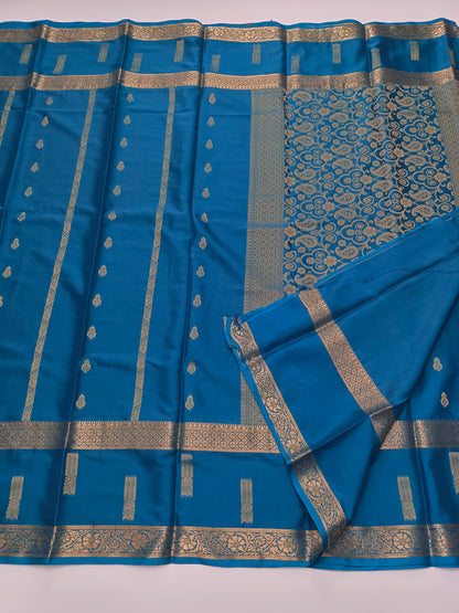 SEMI CREPE SILK SAREE