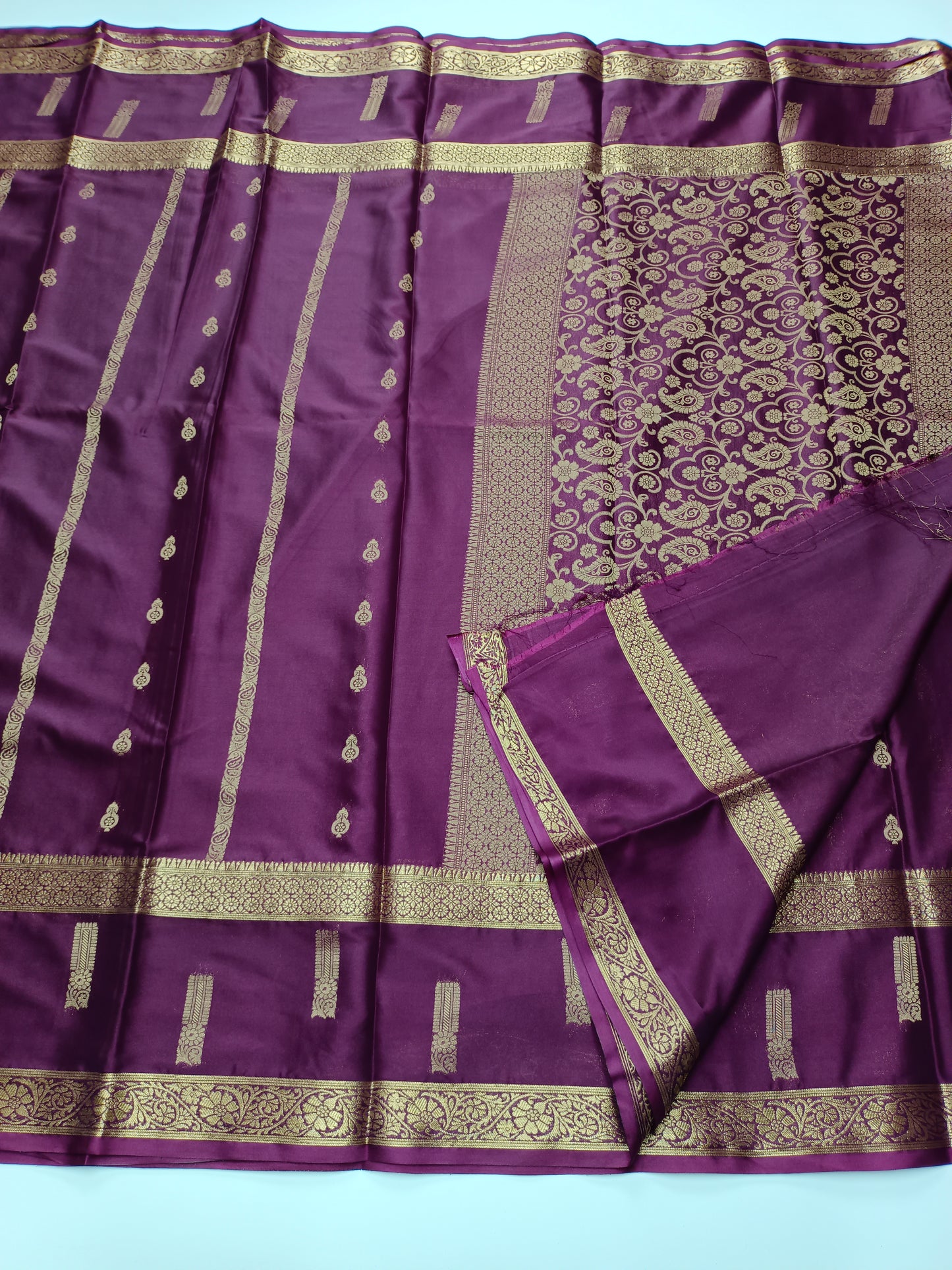 SEMI CREPE SILK SAREE
