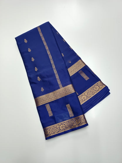 SEMI CREPE SILK SAREE