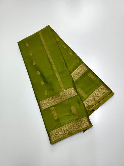SEMI CREPE SILK SAREE