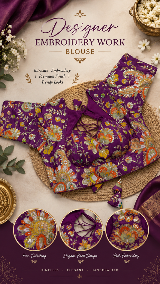 FANCY WORK READY BLOUSE