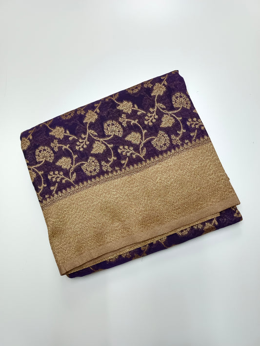 FANCY GEORGETTE CHIFFON SAREE