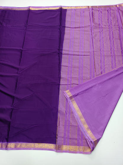 SEMI CREPE SILK SAREE