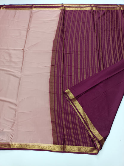 SEMI CREPE SILK SAREE