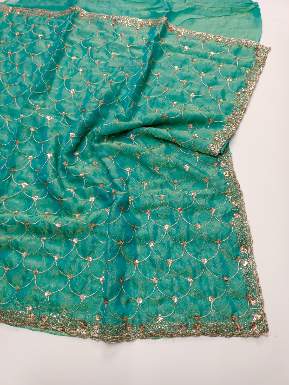 FANCY WORK SAREE