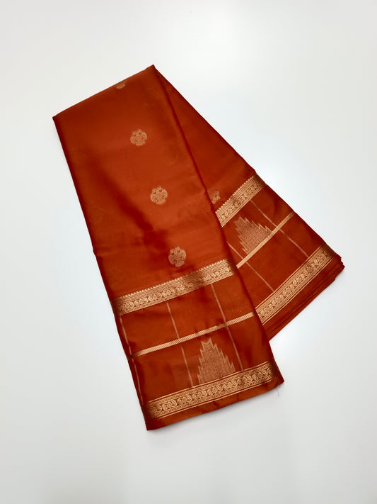 SEMI CREPE SILK SAREE