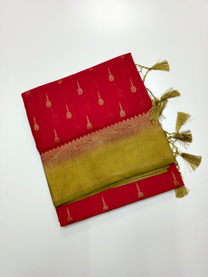 FANCY BAMBOO SILK SAREE