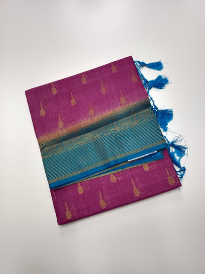 FANCY BAMBOO SILK SAREE
