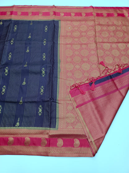 FANCY BAMBOO SILK SAREE