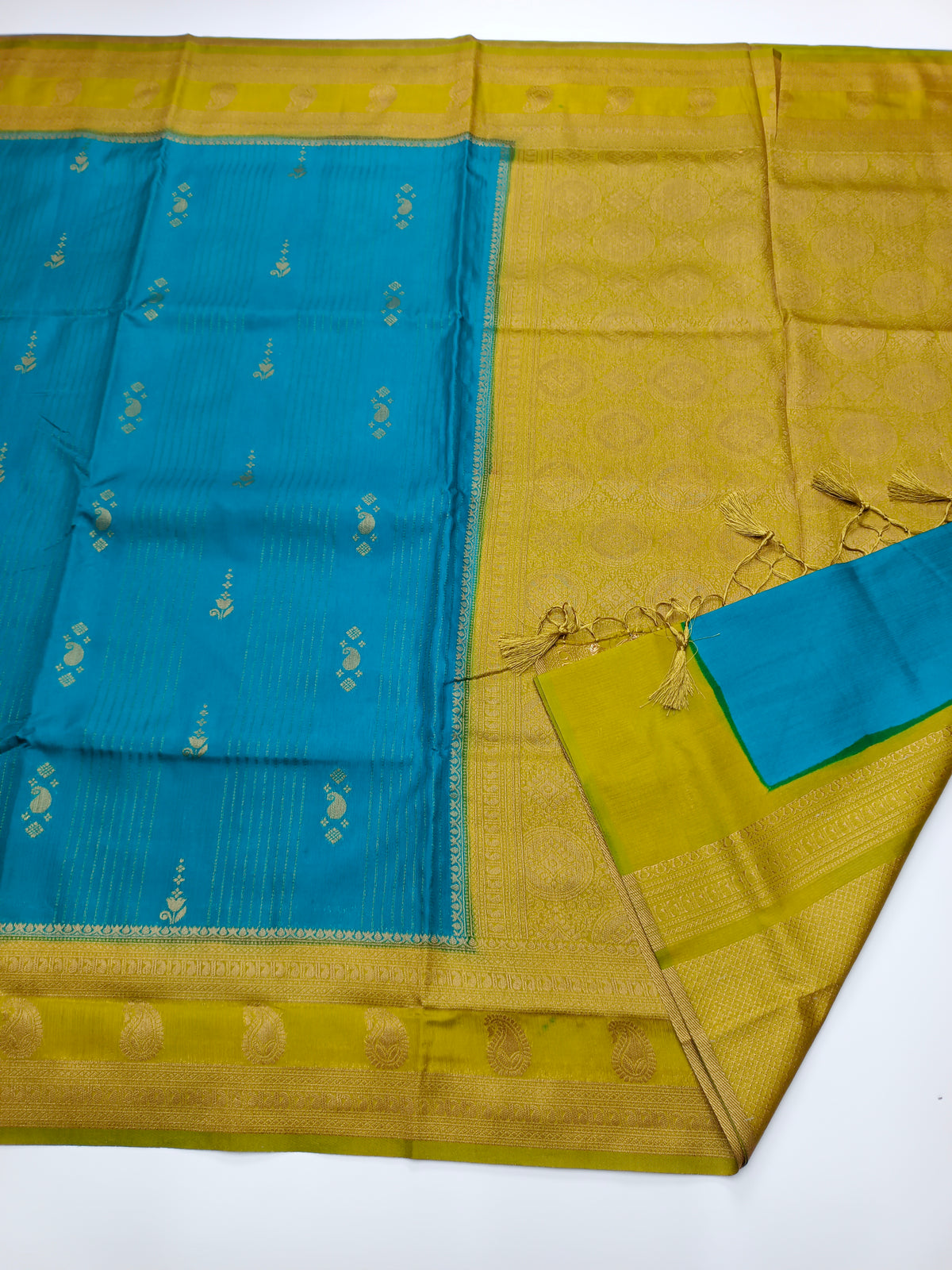 FANCY BAMBOO SILK SAREE