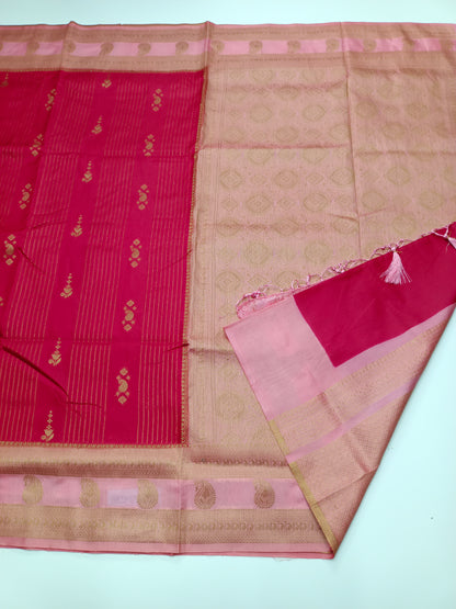 FANCY BAMBOO SILK SAREE