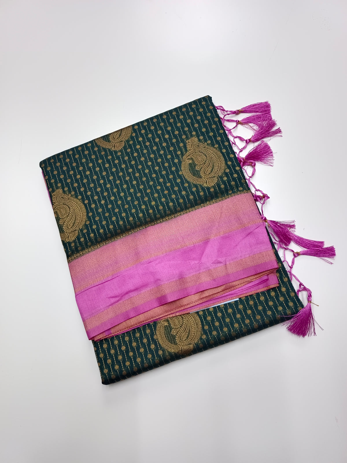 FANCY BAMBOO SILK SAREE