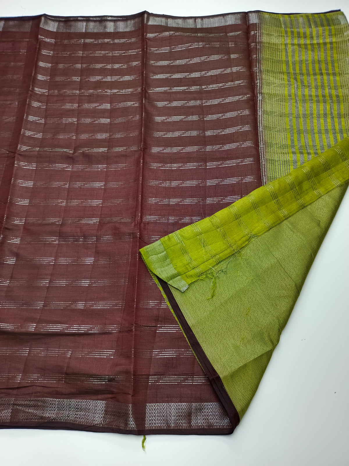 FANCY TUSSER SILK SAREE