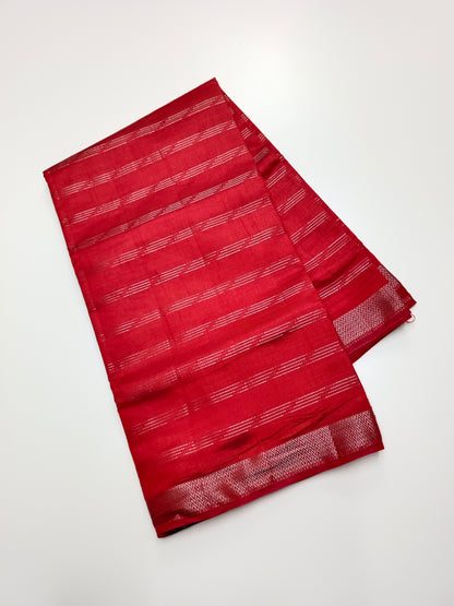 FANCY TUSSER SILK SAREE