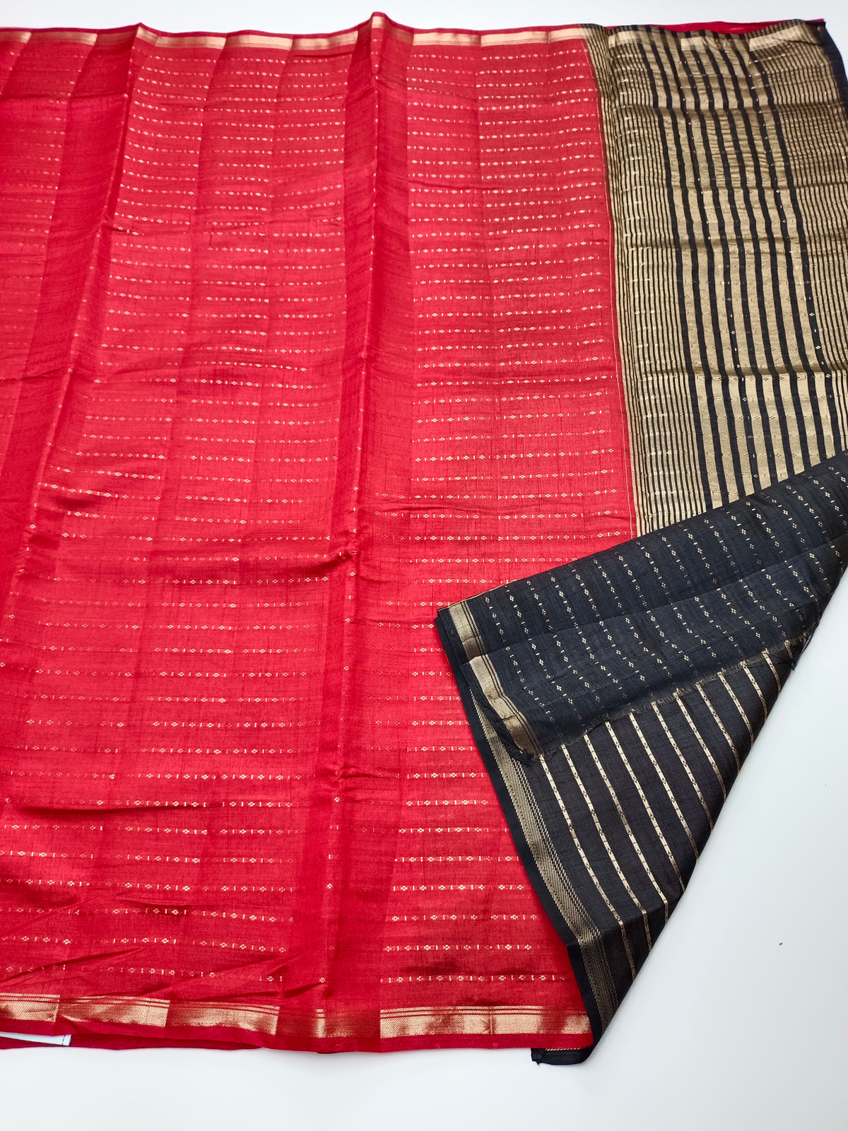 FANCY TUSSER SILK SAREE