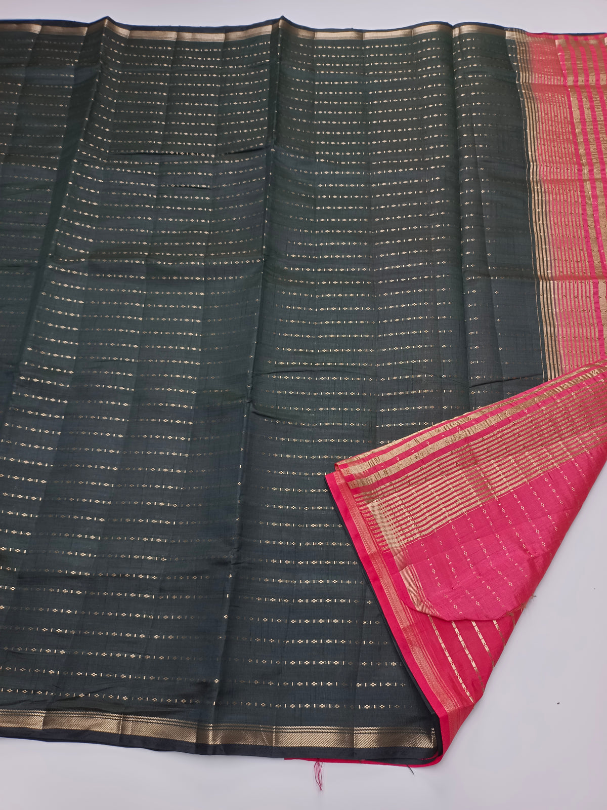 FANCY TUSSER SILK SAREE
