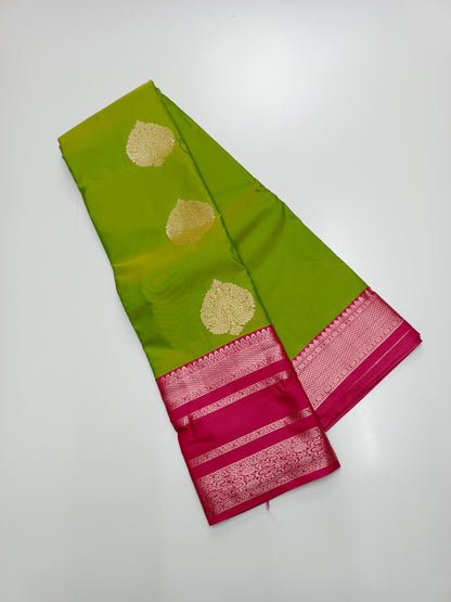 KANCHIPURAM SEMI SILK SAREE