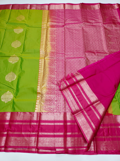 KANCHIPURAM SEMI SILK SAREE