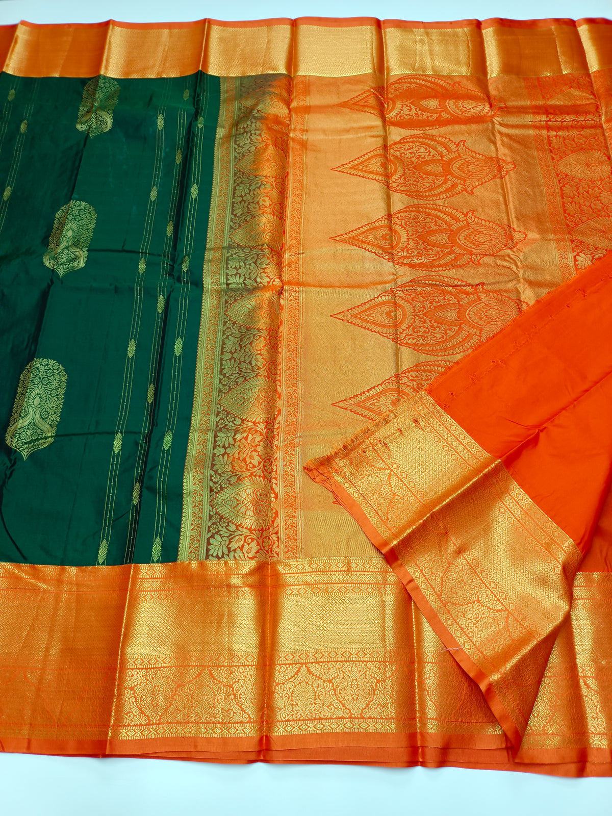 KANCHIPURAM SEMI SILK SAREE