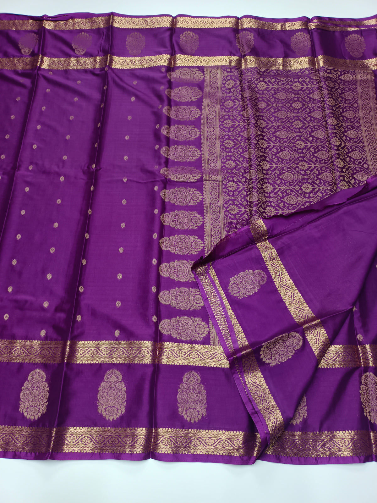 SEMI CREPE SILK SAREE