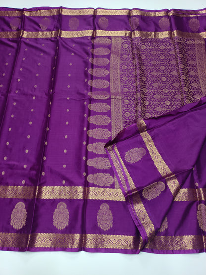 SEMI CREPE SILK SAREE