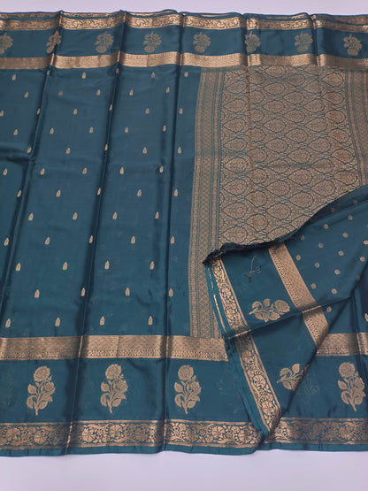 SEMI CREPE SILK SAREE