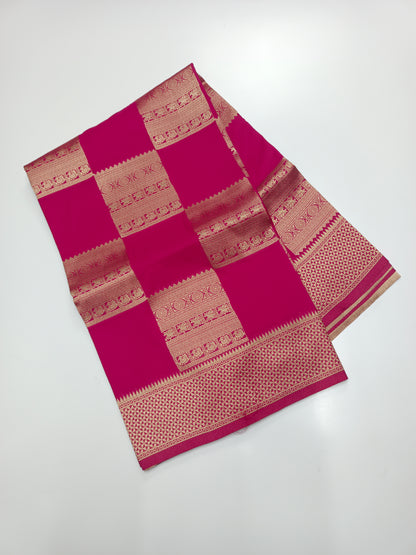 SEMI VISCOSE SILK SAREE