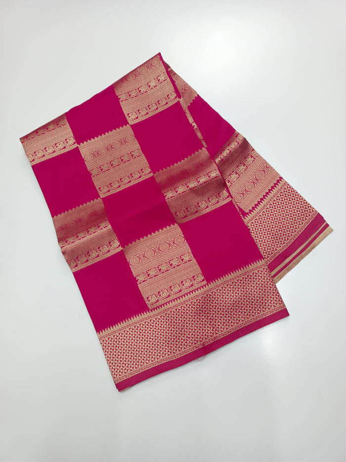 SEMI VISCOSE SILK SAREE