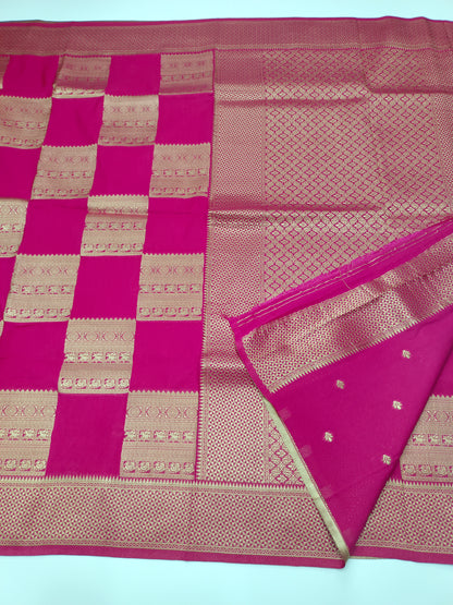 SEMI VISCOSE SILK SAREE