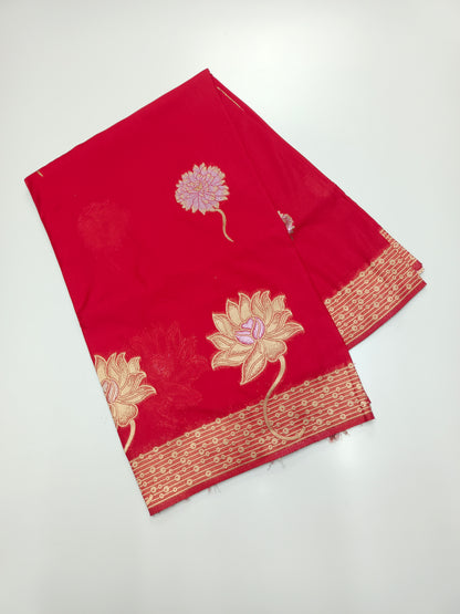 SEMI VISCOSE SILK SAREE