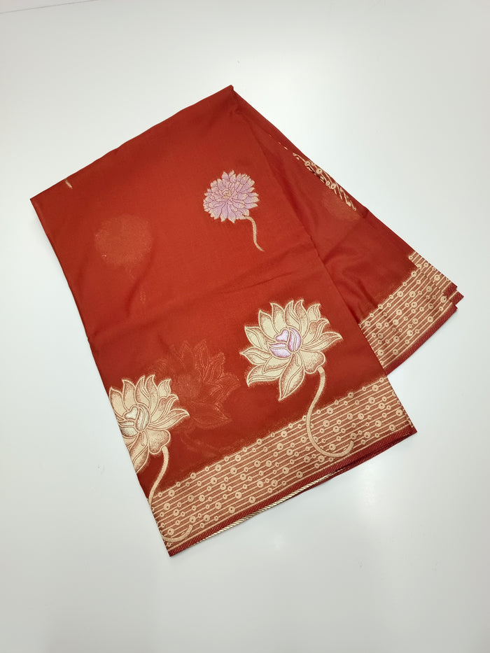 SEMI VISCOSE SILK SAREE