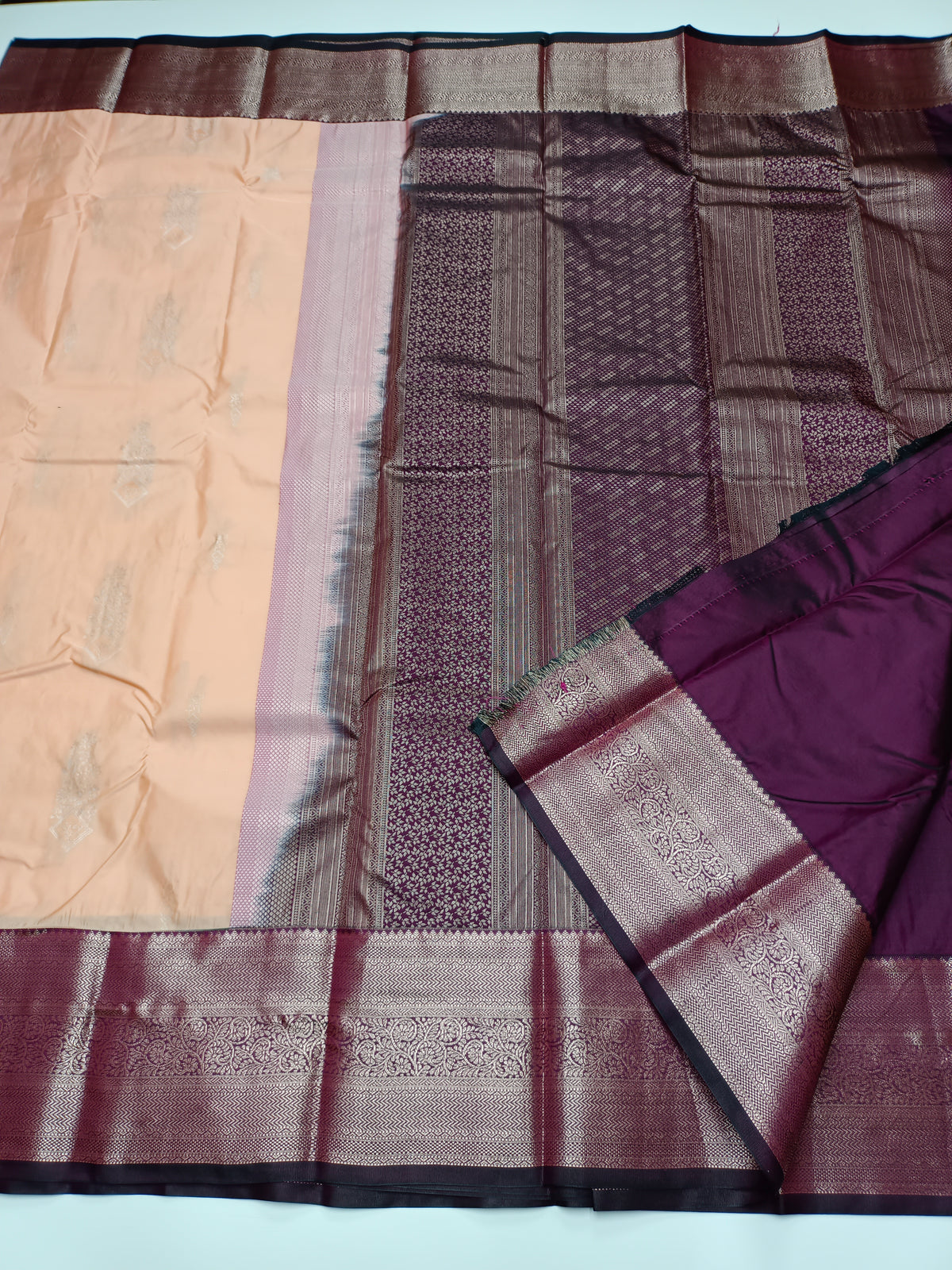KANCHIPURAM SEMI SILK SAREE