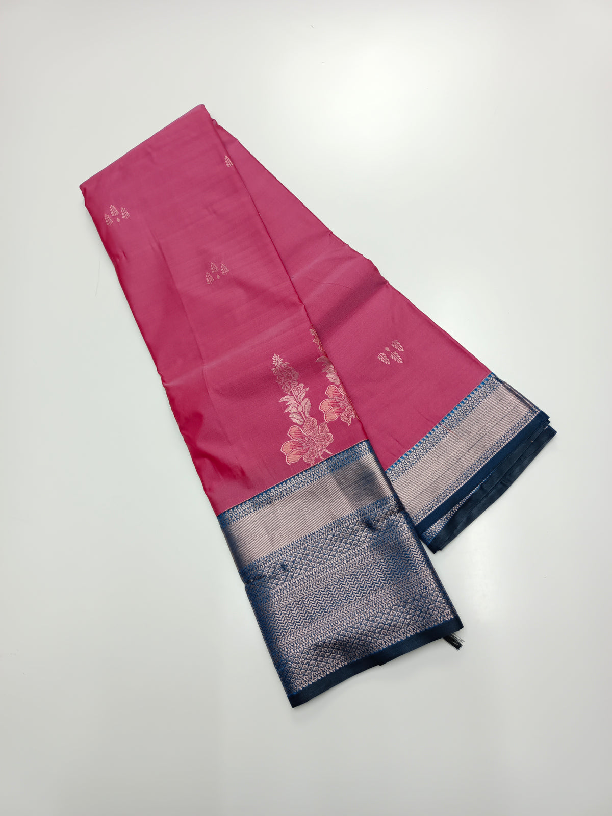 KANCHIPURAM SEMI SILK SAREE