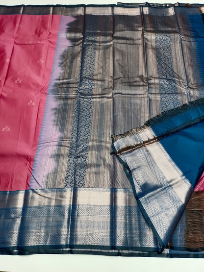 KANCHIPURAM SEMI SILK SAREE