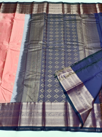 KANCHIPURAM SEMI SILK SAREE