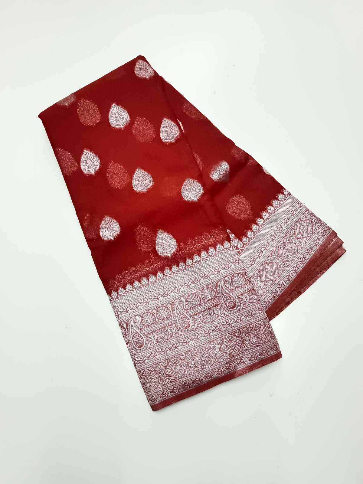 SEMI KADDI GEORGETTE SAREE