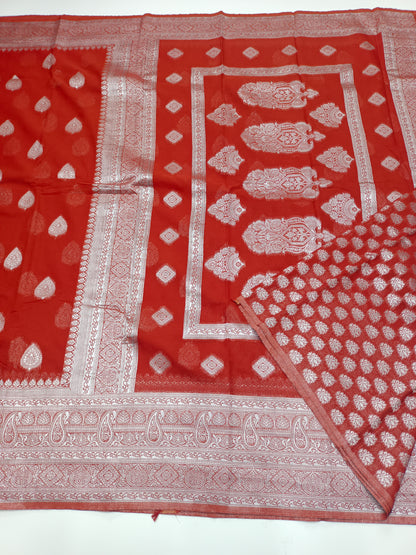 SEMI KADDI GEORGETTE SAREE