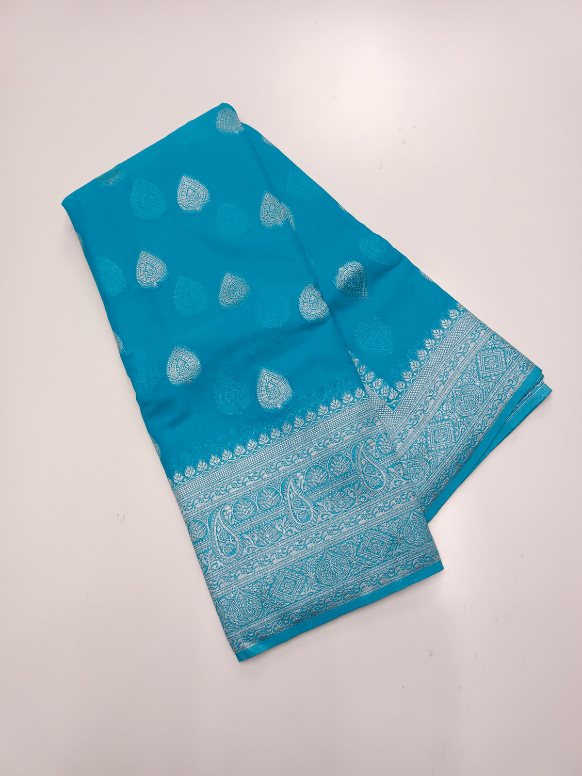 SEMI KADDI GEORGETTE SAREE