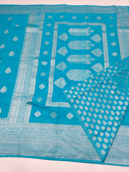 SEMI KADDI GEORGETTE SAREE