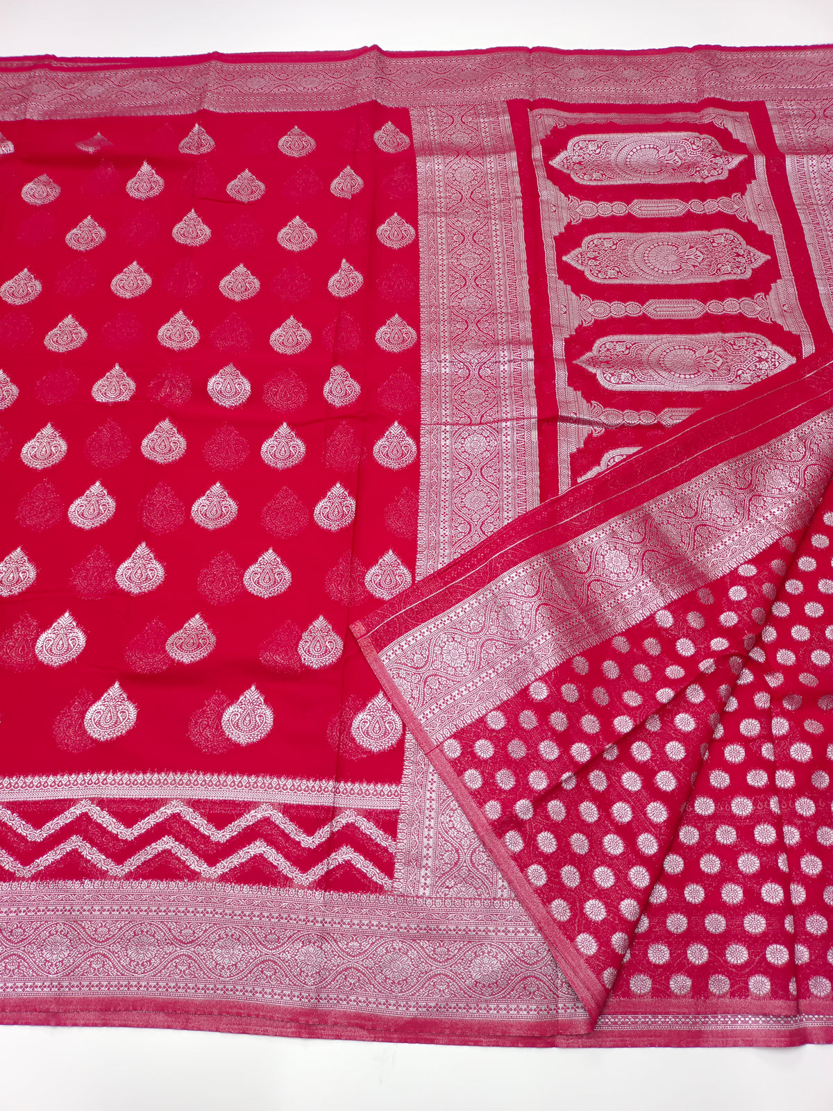 SEMI KADDI GEORGETTE SAREE