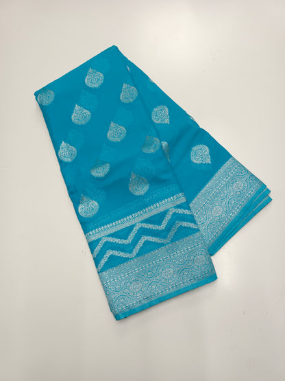 SEMI KADDI GEORGETTE SAREE