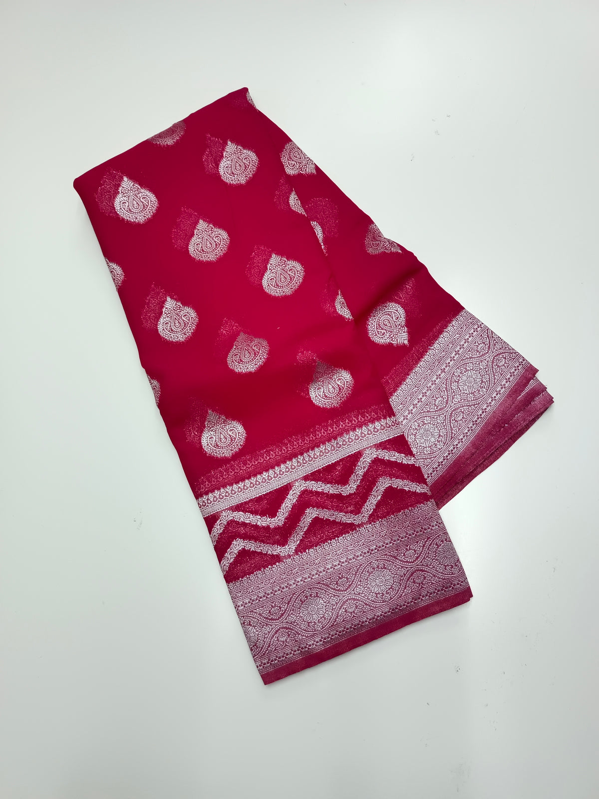 SEMI KADDI GEORGETTE SAREE