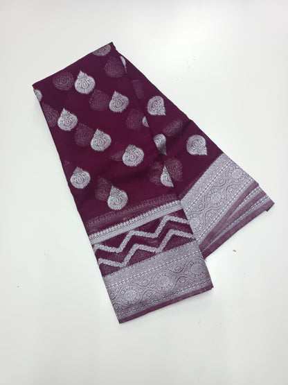 SEMI KADDI GEORGETTE SAREE