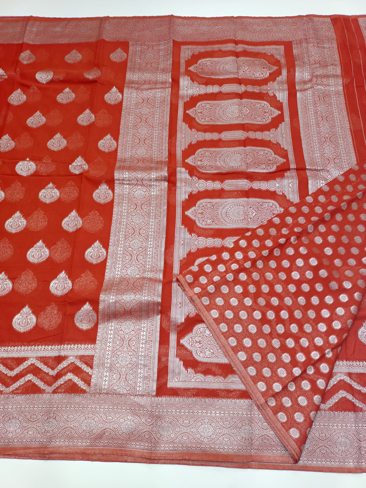 SEMI KADDI GEORGETTE SAREE