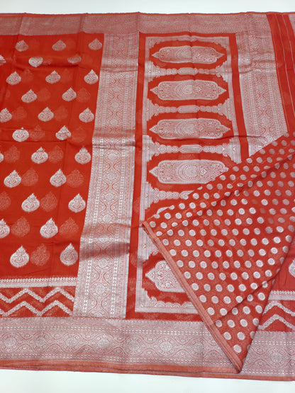 SEMI KADDI GEORGETTE SAREE