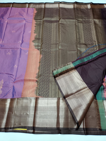 KANCHIPURAM SEMI SILK SAREE