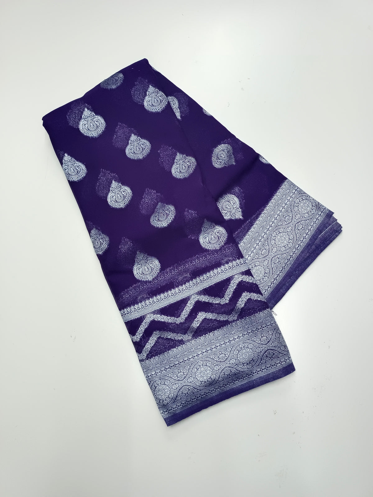 SEMI KADDI GEORGETTE SAREE